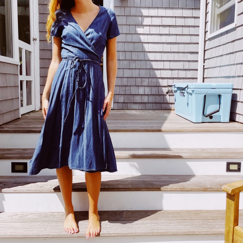 GAP denim dress